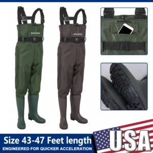 Waterproof Chest Waders with Boots