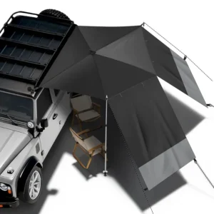 Waterproof Car Awning with Sidewall
